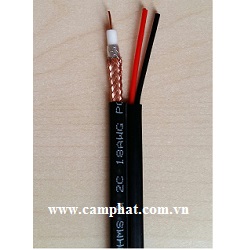 Cáp camera RG6 + dây nguồn